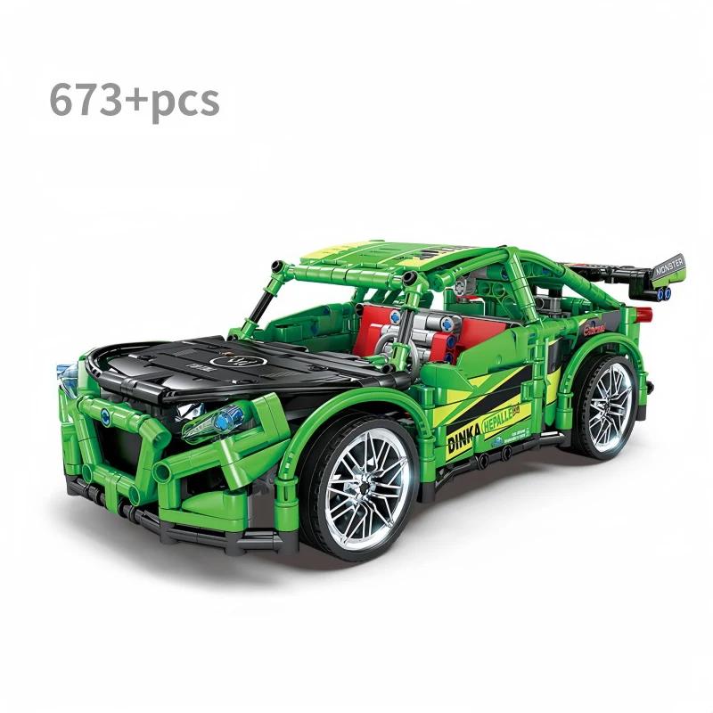 Technical City High-speed Rail Train with Tracks Building Block 78cm High-tech Vehicle Toy-RunIdeal for Boys Gift Happy Time