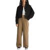 Vans Raynes Crop Trucker Jacket Solid Color Lapel Single-Breasted Long Sleeve Jacket Women Jackets Black VN000G8SBLK