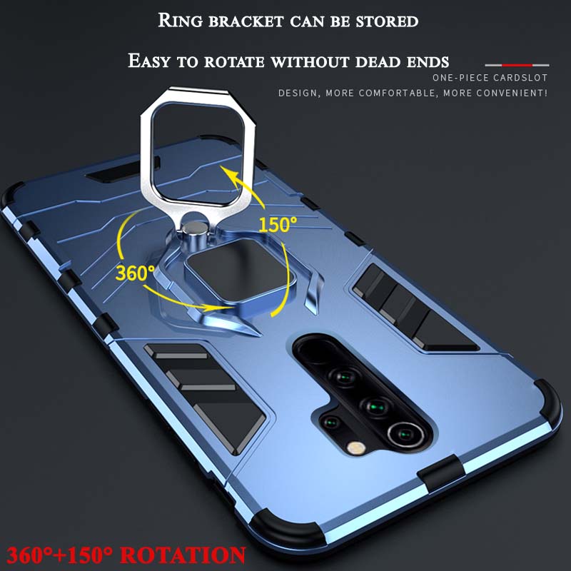 Case for Xiaomi Redmi Note 9s 9 8 7 6 Pro 5 Plus 4 4X 7A 8A 8T K20 K30 Mi A1 A2 A3 Lite Pocophone F1 9T Cover Armor Back Coque