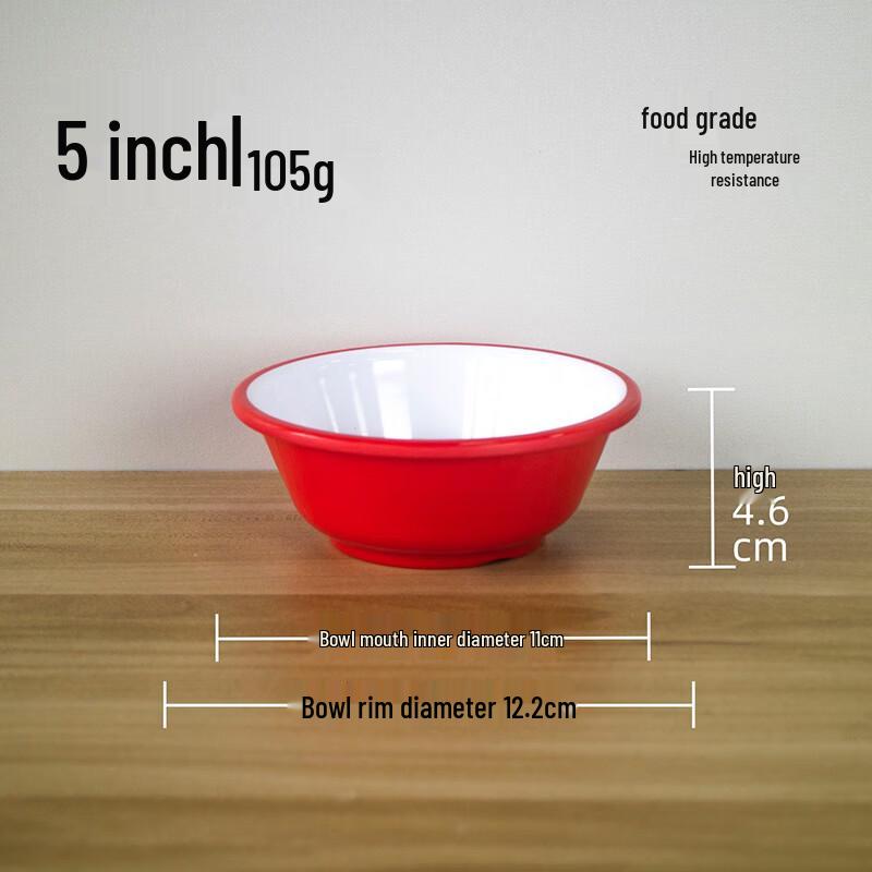 

Lijia Melamine Fast Food Plate and Bowl Set