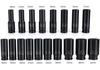 18-Piece Long Hex Socket & Air Wrench Set for Auto Repair