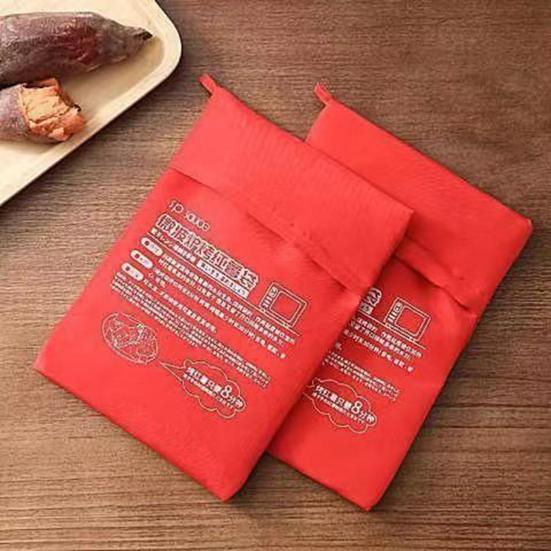 1/2/3/4/5Pcs Microwave Roasted Potato Bag Sustainable Reusable Fluffy Potato Maker Corn