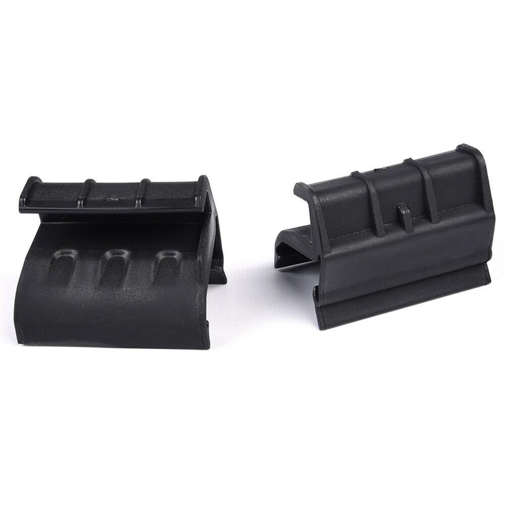 2Pcs Rear Window Soft Top Retainer Clip For Jeep Wrangler JK JKU 2007-2018 Black