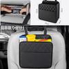 TARATI Car Storage Foldable Seatback Waterproof and Easy To PU Car Convenient Car 2 Pieces Box, Pocket, Stain-Resistant, Install, Material, 25x25x8cm,
