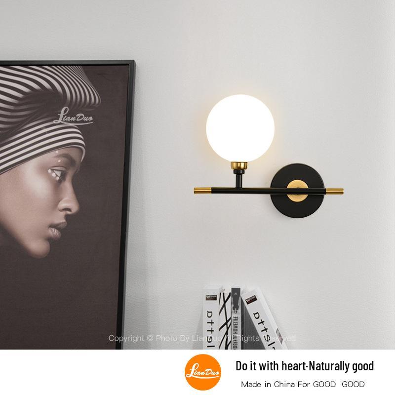 Modern American Wall Lamp: Luxurious Bedroom, Living Room, Hotel Hallway & Corridor Lighting
