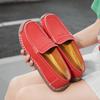 Hand-stitched Women Casual Shoes Loafers Slip On Driving Shoes Moccasins Women Flats Shoes