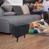 2 in 1 Foldable Dog Vehicle Stair with Footrest Stool Non-Slip Cat Vehicle Ramp Transformable Cat Ramp for Senior Animal