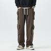 Spring and Summer New American Quick-drying Straight Overalls Men's Loose Trendy Brand Multi-pocket Boys' Drape Autumn Casual Trendy