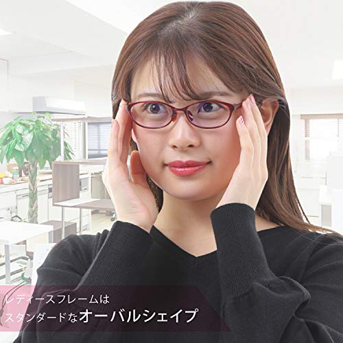 MIDI BLOOM Women's Stylish Reading Glasses with Blue Light and UV Protection (mbl01c1050)