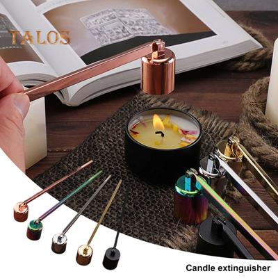 Candle Extinguisher Rust-resistant Stainless Steel Wick Cover Putting Out Candle Flame Simple Aromatherapy Tool for Home Weddings Parties Candle