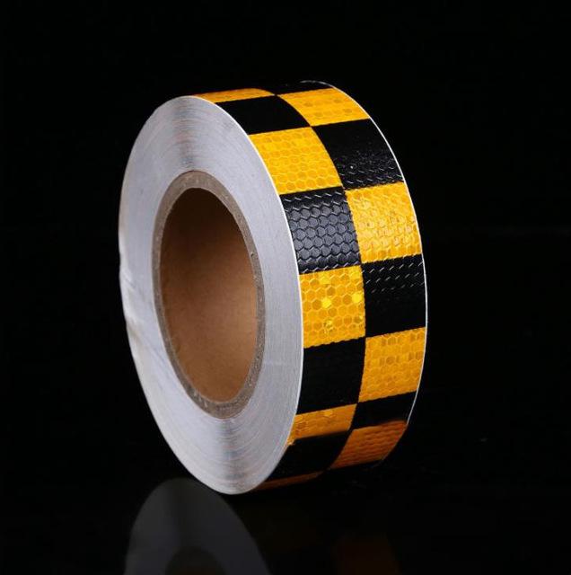 Reflective Safety Warning Tape 5cm X 3m for Trucks, Buses, and Cars