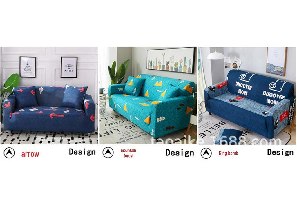 Universal Stretch Non-Slip Sofa Cover, Full Coverage & Dustproof for All Seasons