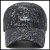 Baseball UV CZA406 [White Fang] Hat, Cap, Cap, Quick-Drying, Breathable, Protection, Outdoor, Leisure, Men's, Women's, (Black)