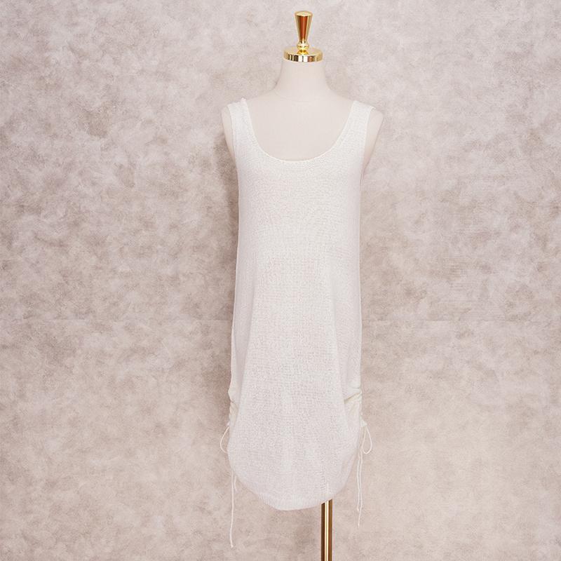 Sexy Sleeveless Open Back Bikini Cover-ups White Crochet Tunic Summer Beach Dress Women Beach Wear Swim Suit Cover Up