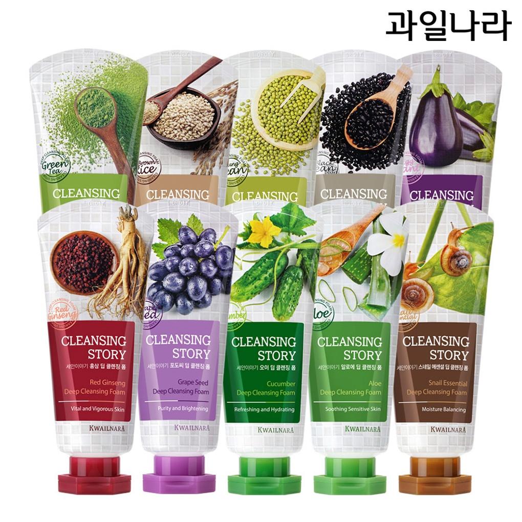 

Fruit Country Washing Story Deep Cleansing Foam 120g x 5 snail