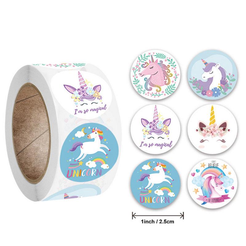 Wholesale New Kids' Motivational Stickers Cute Animal Reward Sticker Friendly Campus Office Classification Self-Adhesive Labe