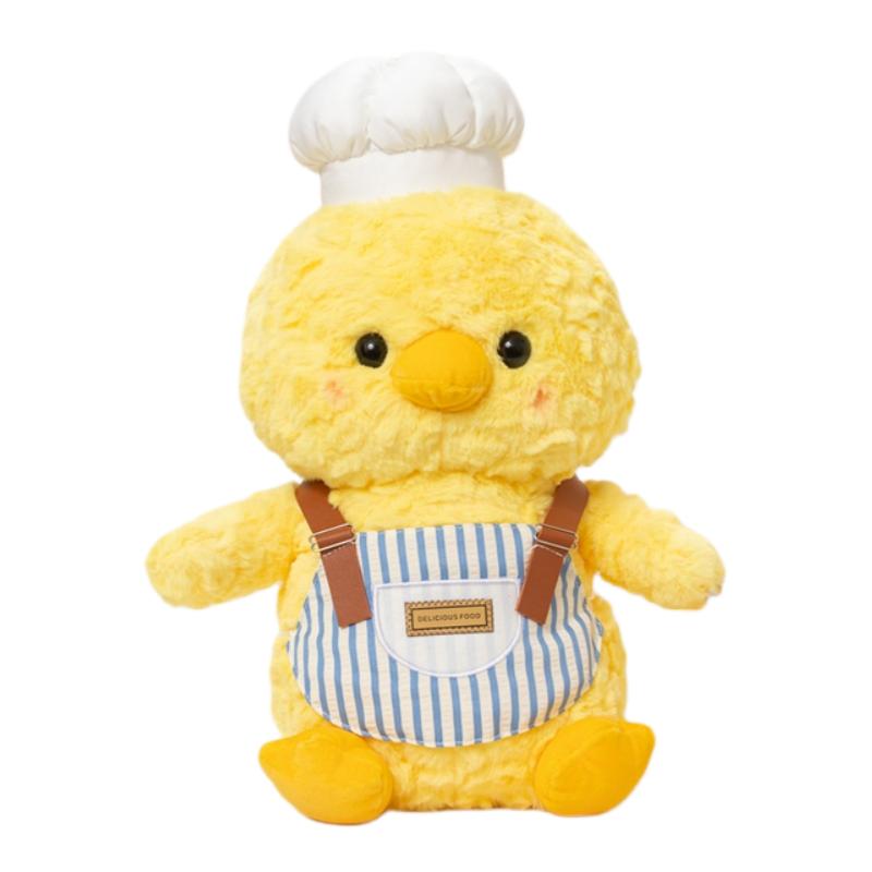 Adorable Chef Series Plush Stuffed Toy Cute Penguin Bear Duck Sheep Elephant Doll Toy Kawaii Home Decoration Toy Birthday Gifts