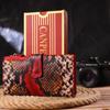 Functional Women's Wallet Made of Genuine Leather with Snake Embossing CANPELLINI Wallet 21638 Multicolour