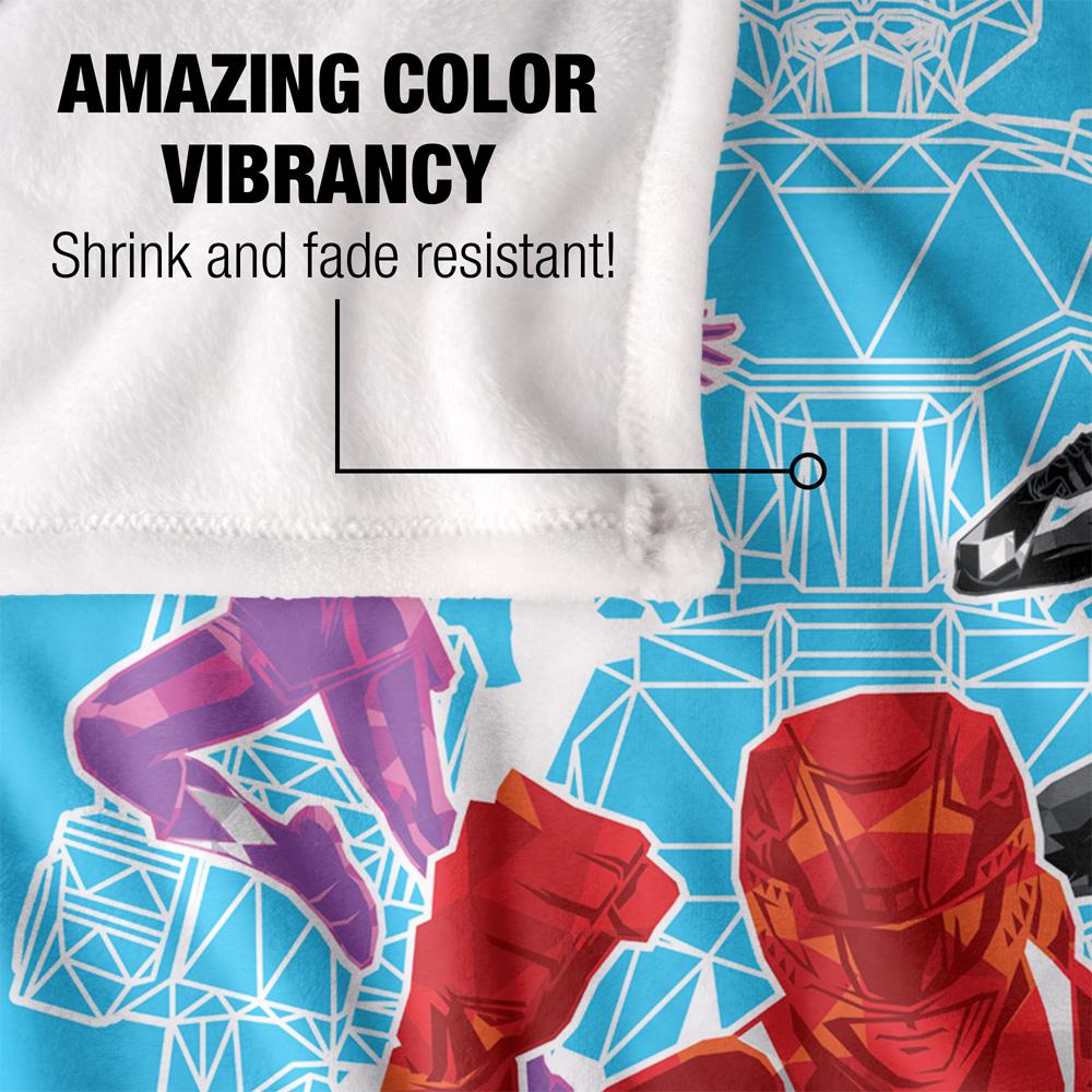 Power Rangers Polygon Blanket