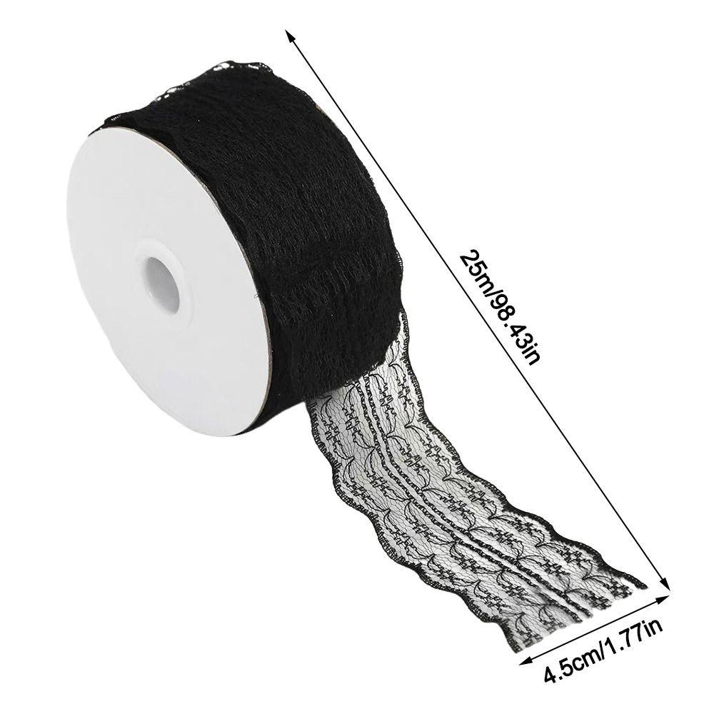 25 Yards Lace Ribbon 4.5cm DIY Decor Creative Gifts Packaging Material