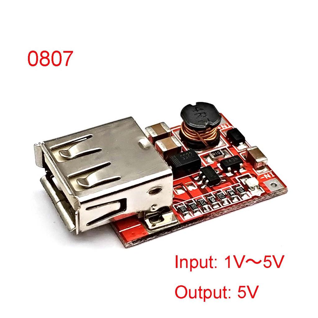 DC-DC Einstellbares Aufwärts-Leistungsversorgungsmodul USB Batterieplatine 0,9V~5V Liter 5V 600MA 1A 1,5A 3A USB Ausgang Ladegerät Aufwärtsmodul