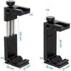 Easy Installation Aluminum Alloy Phone Clamp Adjustable Universal Smartphone Clip 360 Rotation Cold Shoe Mount Live Streaming