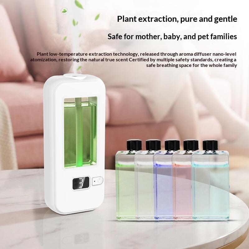 New Aromatherapy Machine Automatic Home Fragrance Machine Essential Oil Diffuser Nebulizer For Kitchen And Toilet Deodorization