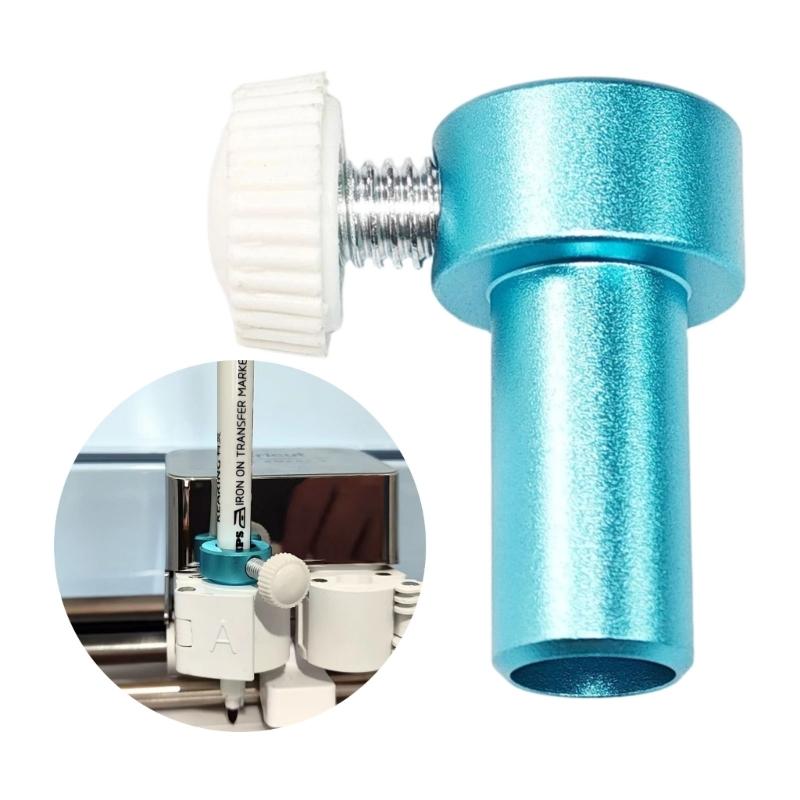 Die Cut Machine Pen Adapter Cutting Mat for Cutting Machine Aluminum Pen Holder Thread Attachment Accessories