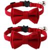 Pet Dog Bow Tie Collar Valentine's Day Dogs Neckties Adjustable Cats Bo