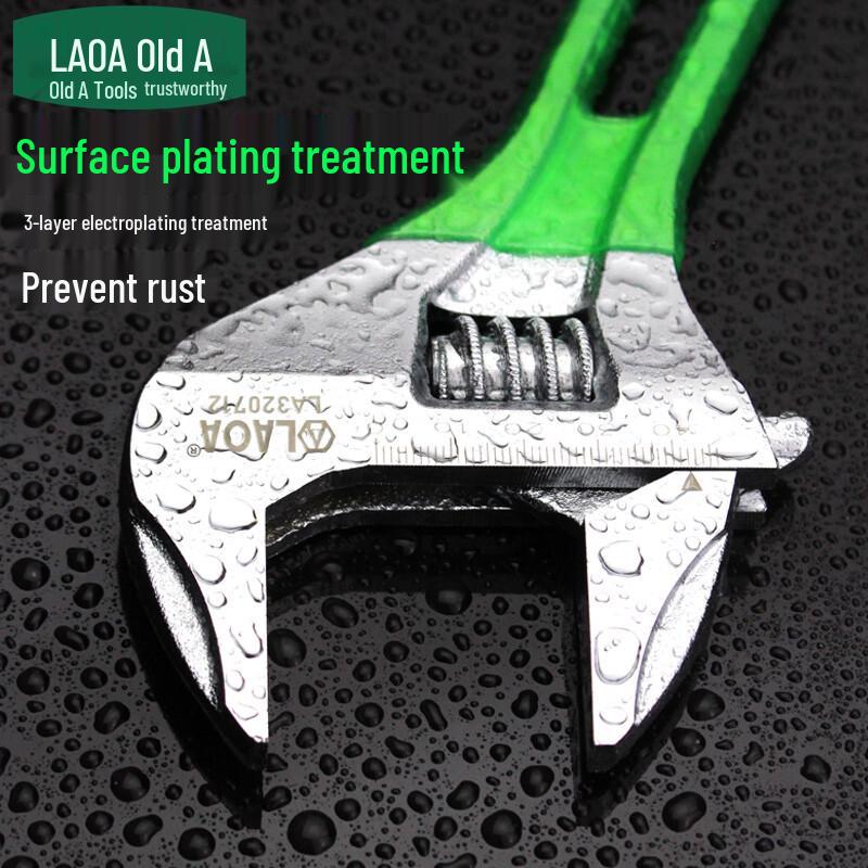 LAOA 10-inch Lightweight Adjustable Wrench