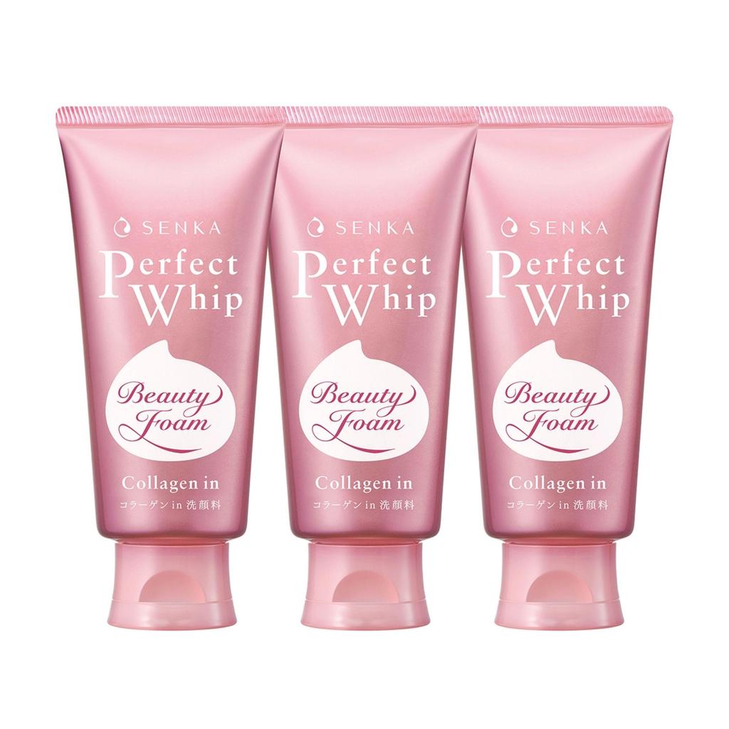 Senka Perfect Beauty Foam Cleanser x 3