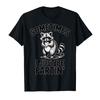 Sometimes I Just Be Fartin Farting Raccoon Funny T-shirt For Men Women 100% Cotton T Shirts Short Sleeve Tops 0306-1 - Men's ...