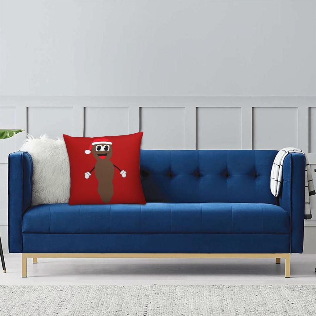 Mr Hankey Around The Christmas Tree South-Park Pillowcase Printed Fabric Cushion Cover Decorative Throw Pillow Case Cover Home