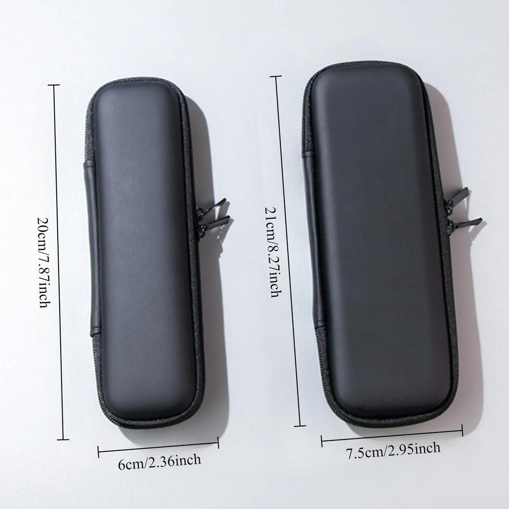 Cosmetic Storage Bag Waterproof Double Zipper Cosmetic Brush Box Handbag Portable Travel Brush Holder Makeup Pouch Cosmetic Bag