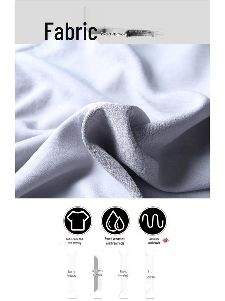 Men's Spring/Summer Tang Suit - Chinese Style Grandpa Shirt for Middle-Aged & Elderly, Thin Hanfu Dad Set