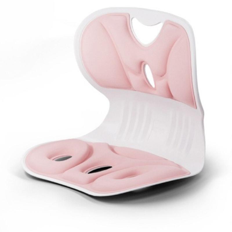1pc Ergonomic Lumbar Support Pillow,Anti-Fatigue Back Cushion for Study&TV,Breathable with Washable Nylon Cover,Multi-Purpose