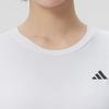 Adidas Outdoor Comfortable Breathable Casual Running Training Short Sleeve T-Shirt Women Tops KU8736