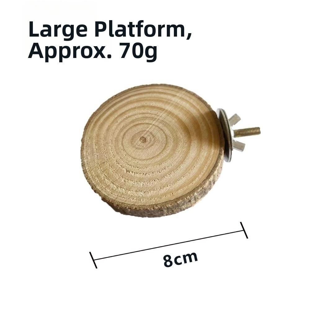 

Grinding Teeth Pet Roller Toys Wooden Hanging Swing Toys New Pet Hamster Toys Springboard Style G