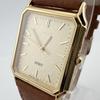 Used SEIKO 5E31-5B60 Seiko SPIRIT Men's Watch Quartz Working Condition Battery Replaced Engraved Caseback [U449]