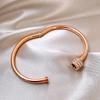 Sense of design full diamond titanium steel bracelet classyelegant jewelry fashiontrendy jewelry