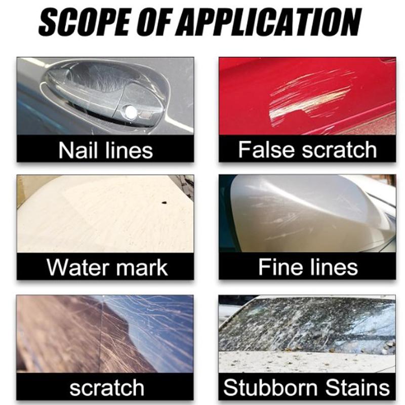 12X haine de mașină Nano Sparkle pentru zgârieturi Servetele de îndepărtare a zgârieturilor Nano Magic