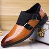 Hot-selling Men's Leather Oxford Shoes Breathable Slip-on Flats Fashion Man Casual Shoes Formal Business Shoes Holiday Loafers