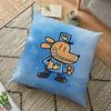Federa Cuscino Cartone Animato Dogman Dog Man Cuscino Quadrato Camera da Letto Divano Comfort Tempo Libero Cuscino Auto Soggiorno Decorazione Casa