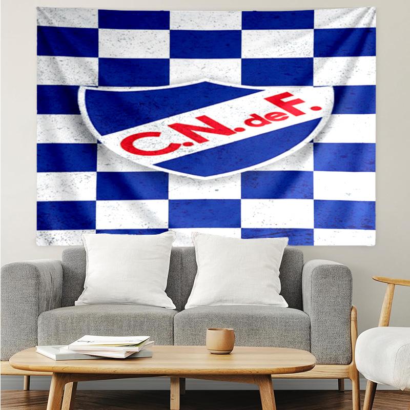 Montevideo Shield Emblem Tapestry Accessories Playroom Tapestry, for Bedroom,Livingroom, Dormitory Room Wall Decor Fan Birthday Gifts