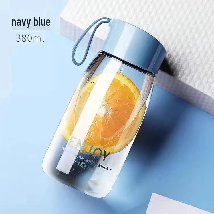 Cute Leakproof Portable Water Cup for Kids - Transparent Plastic