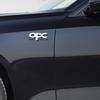 AAADU1 3D Metal OPC LINE Emblem Car Side Fender Tail Badge Sticker For Opel Astra H G J Insignia Mokka Zafira Corsa Vectra C D Antara