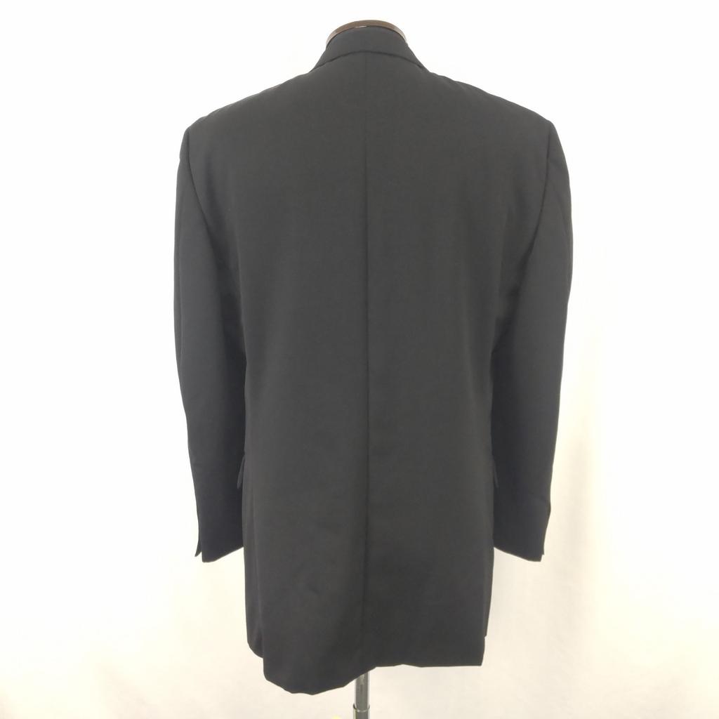 NEW Tag Unused Japan MIYUKI Formal Jacket Double Breasted 98A7 Men's L Black Ceremonial Outerwear(USED)