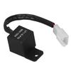 2 Pin LED Flasher Relay with Cable Motorcycle Turn Signal Light Relay Module 150W 12V DC