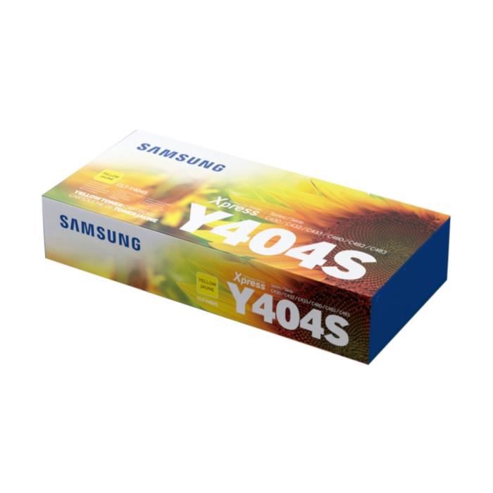 Samsung CLT-Y404S Yellow Toner Cartridge (SU444A) for SL-C430W/SL-C480W/SL-C480FW
