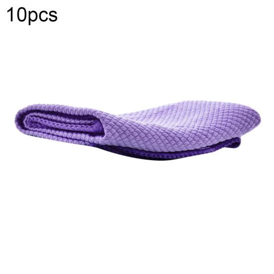 10Pcs Home Kitchen Soft Cleaning Dust Cloth Tableware Dish Car Washing Rag Towel Sale Goods